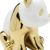 Outlet Decofiguur Sitting Panda Gold 18cm Opbergers|Woondecoratie
