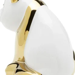 Outlet Decofiguur Sitting Panda Gold 18cm Opbergers|Woondecoratie