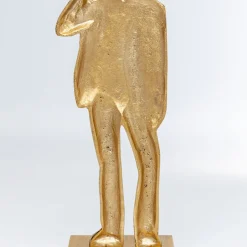 Best Decofiguur Standing Man Gold 62cm Opbergers|Kasten