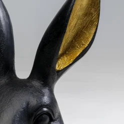 Store Decofiguur Sweet Rabbit Black 23cm Opbergers|Woondecoratie