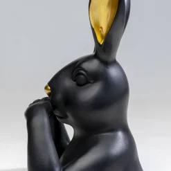 Cheap Decofiguur Sweet Rabbit Black 31cm Opbergers|Woondecoratie