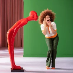 Cheap Decofiguur Welcome Guests Rood XL Opbergers|Woondecoratie