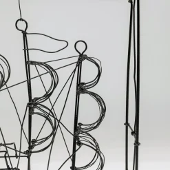 Best Sale Decofiguur Wire Sail Boat 28cm Opbergers|Woondecoratie