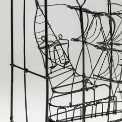 Best Sale Decofiguur Wire Sail Boat 28cm Opbergers|Woondecoratie