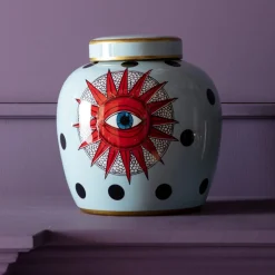 Fashion Decoratiepot Magic Eye 22cm Opbergers|Woondecoratie