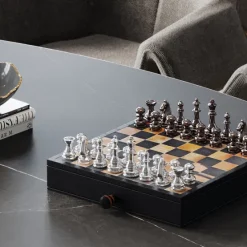 Cheap Deko Object Chess Antique 36x33cm Kasten|Tuinmeubelen