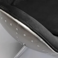Clearance Draaibare Fauteuil Lounge Black Graphit Kasten|Fauteuils