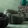 Clearance Draaifauteuil Peppo Bloom Melange Green Kasten|Fauteuils
