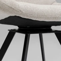 Outlet Draaistoel Baron Cream Kasten|Stoelen