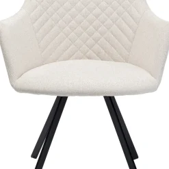 Discount Draaistoel Coco Cream Kasten|Stoelen