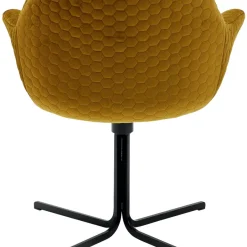 Discount Draaistoel Colmar Geel Kasten|Stoelen