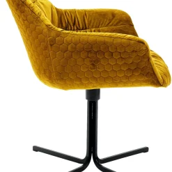 Discount Draaistoel Colmar Geel Kasten|Stoelen