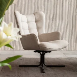 Discount Draaistoel Oscar Cream Kasten|Tuinmeubelen