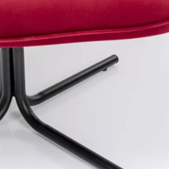 Cheap Draaistoel Oscar Velvet Red Kasten|Tuinmeubelen