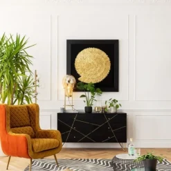 Best Dressoir Gold Vein Kasten|Lage Kasten & Dressoirs