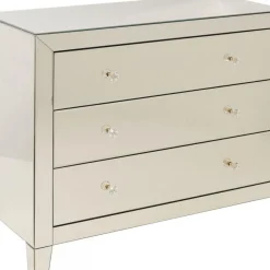 Clearance Dressoir Luxury Champagne 3 Lades Kasten|Lage Kasten & Dressoirs