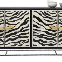 Outlet Dressoir Zebra 160x80cm Kasten|Lage Kasten & Dressoirs