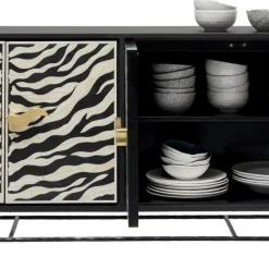 Outlet Dressoir Zebra 160x80cm Kasten|Lage Kasten & Dressoirs