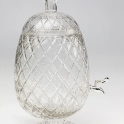 Hot Drink Dispenser Pineapple Clear (2-delig) Servies & Tafelaccessoires|Kasten
