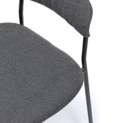 Outlet Eetkamerstoel Belle Anthracite (Set Van 2) Kasten|Stoelen