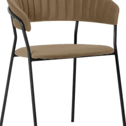 Discount Eetkamerstoel Belle Brown (Set Van 2) Kasten|Stoelen