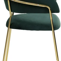 Store Eetkamerstoel Belle Groen Kasten|Stoelen