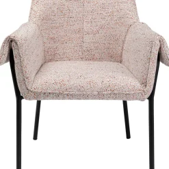 New Eetkamerstoel Bess Beige Flitter Kasten|Stoelen