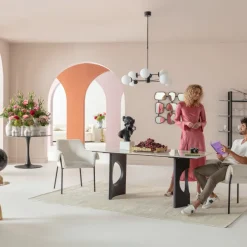 Fashion Eetkamerstoel Bess Cream Kasten|Stoelen