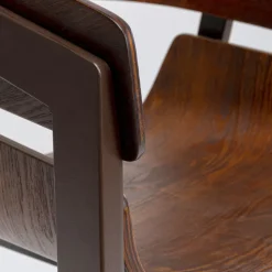 Outlet Eetkamerstoel Biarritz Brown Kasten|Stoelen