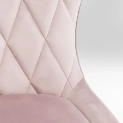 New Eetkamerstoel Black Marshall Fluweel Roze Kasten|Stoelen