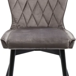 Best Eetkamerstoel Black Marshall Fluweel Grijs Kasten|Stoelen