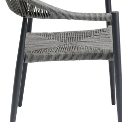 Discount Eetkamerstoel Cala Pi Grey Kasten|Tuinmeubelen