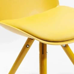 Online Eetkamerstoel Candy World Mustard Kasten|Stoelen