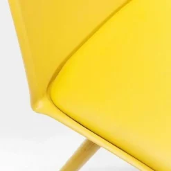 Online Eetkamerstoel Candy World Mustard Kasten|Stoelen