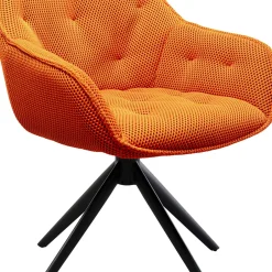 New Eetkamerstoel Carlito Mesh Orange Stoelen|Tuinmeubelen