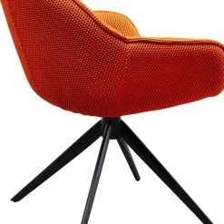 New Eetkamerstoel Carlito Mesh Orange Stoelen|Tuinmeubelen