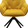 Flash Sale Eetkamerstoel Carlito Mesh Yellow Kasten|Stoelen