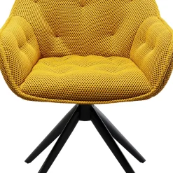 Flash Sale Eetkamerstoel Carlito Mesh Yellow Kasten|Stoelen