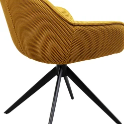 Flash Sale Eetkamerstoel Carlito Mesh Yellow Kasten|Stoelen