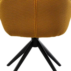 Flash Sale Eetkamerstoel Carlito Mesh Yellow Kasten|Stoelen