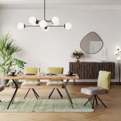 New Eetkamerstoel Chelsea Groen Kasten|Stoelen