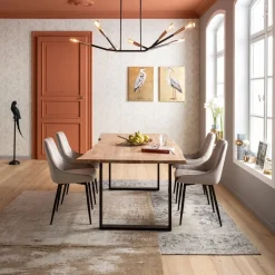Best Eetkamerstoel East Side Champagne Kasten|Stoelen