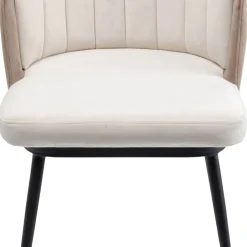 New Eetkamerstoel Hojas Beige Kasten|Stoelen