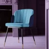 New Eetkamerstoel Hojas Blue Kasten|Stoelen