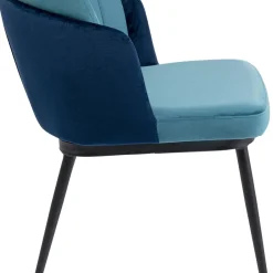 New Eetkamerstoel Hojas Blue Kasten|Stoelen