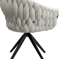 Flash Sale Eetkamerstoel Knot Boucle Stoelen