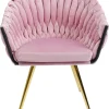 New Eetkamerstoel Knot Roze Kasten|Stoelen