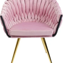 New Eetkamerstoel Knot Roze Kasten|Stoelen