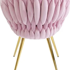 New Eetkamerstoel Knot Roze Kasten|Stoelen