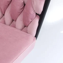 New Eetkamerstoel Knot Roze Kasten|Stoelen